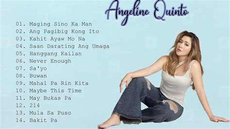 Best Of Angeline Quinto Greatest Hits Love Songs Angeline .